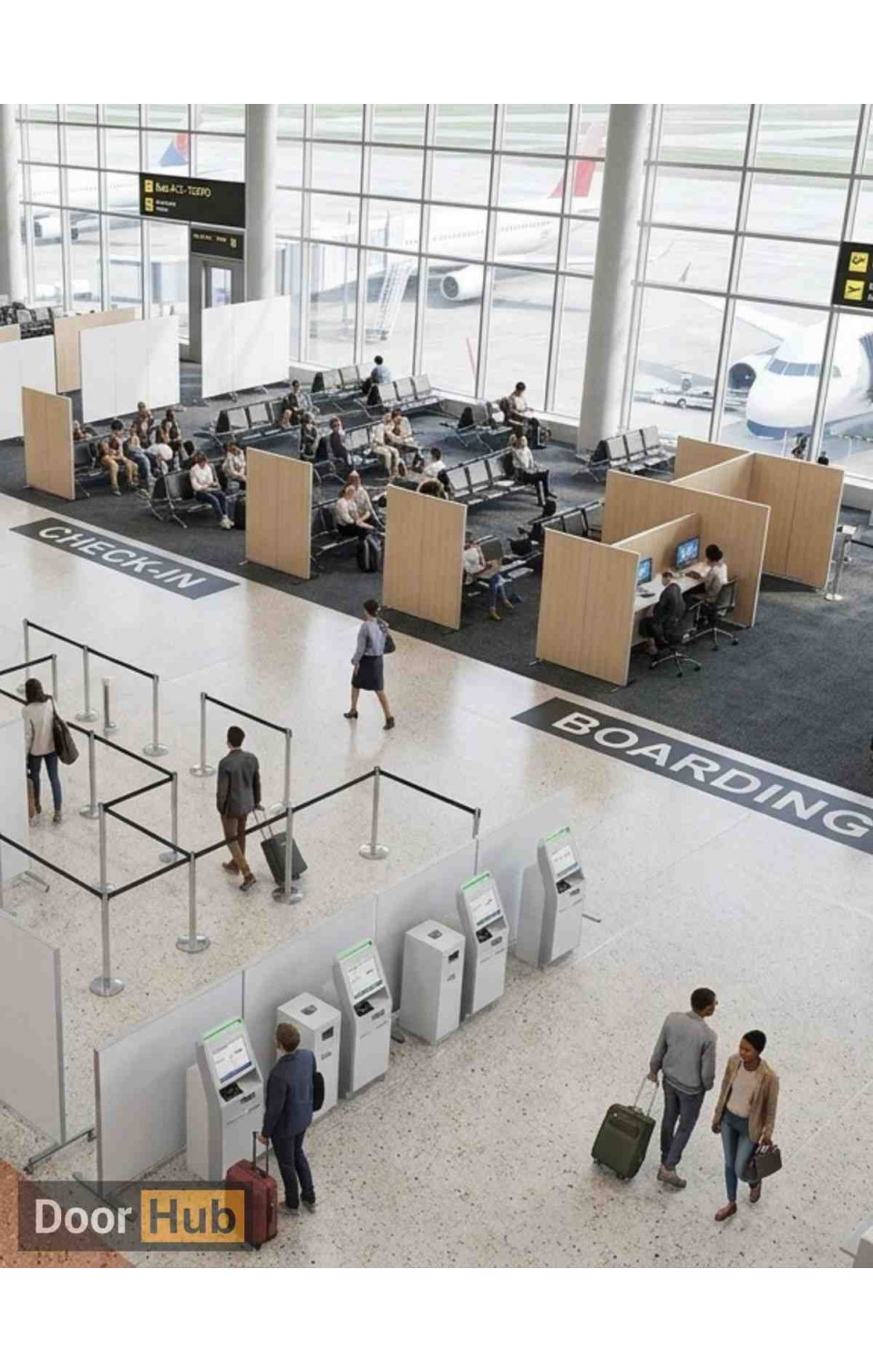 Room Divider Panels for Airports UAE for Terminal & Lounge Projects
